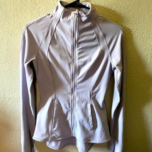 Long sleeve workout jacket